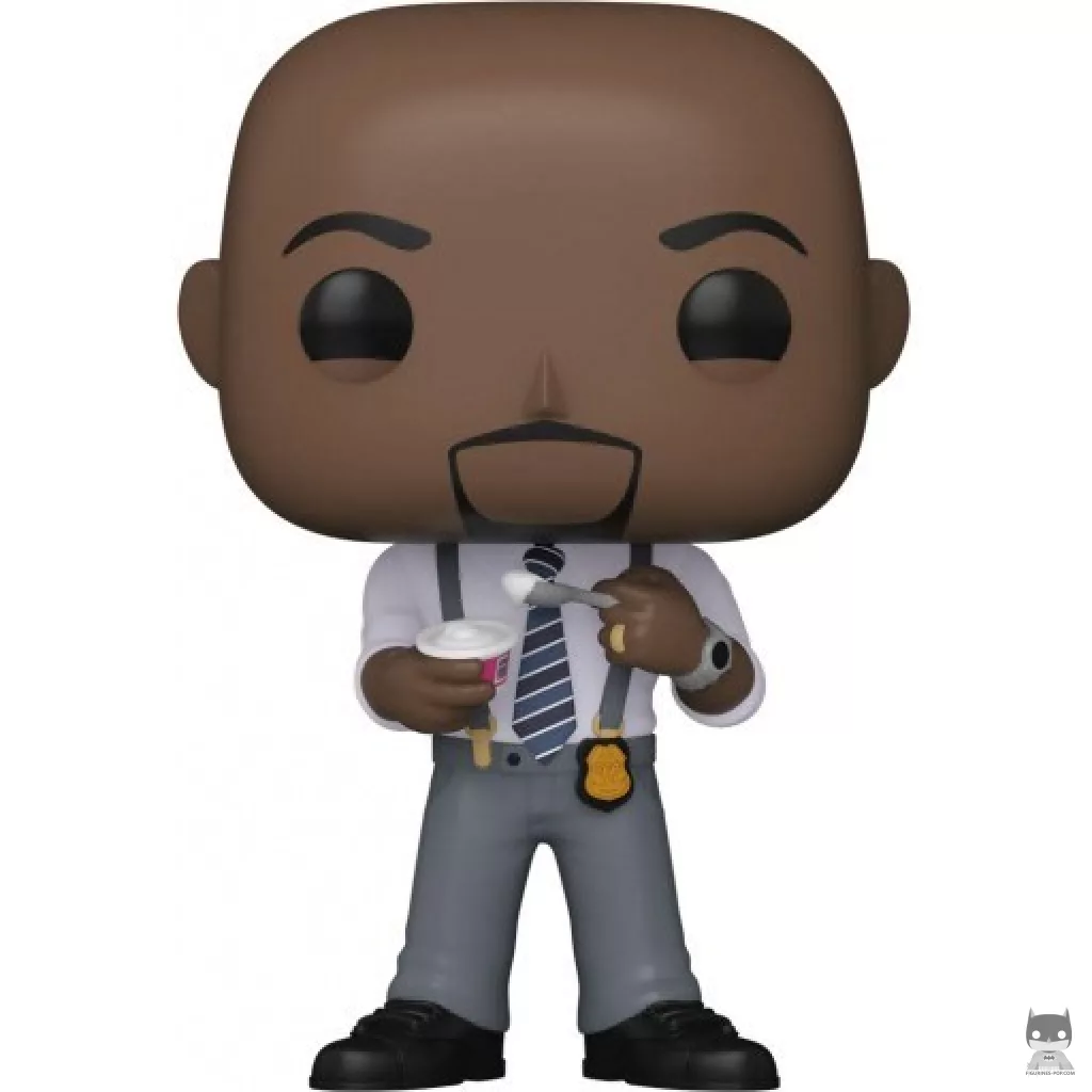 Terry Jeffords with Yogurt Funko Pop! figure (Brooklyn Nine-Nine)