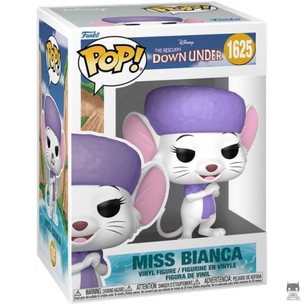 Miss Bianca Funko Pop! figure in its box