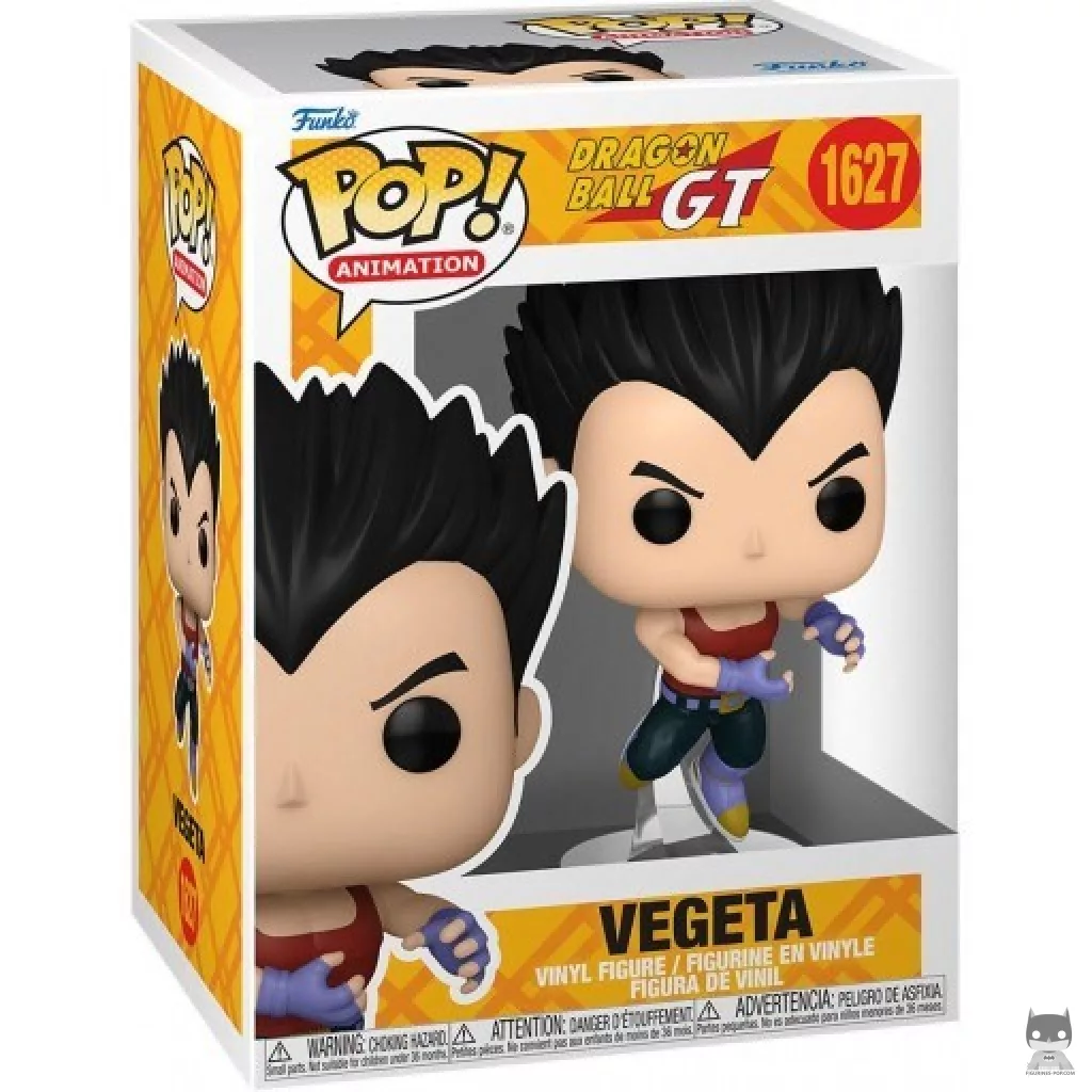 Vegeta Funko Pop! figure in its box