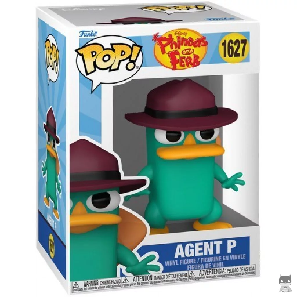 Agent Perry Funko Pop! figure in its box