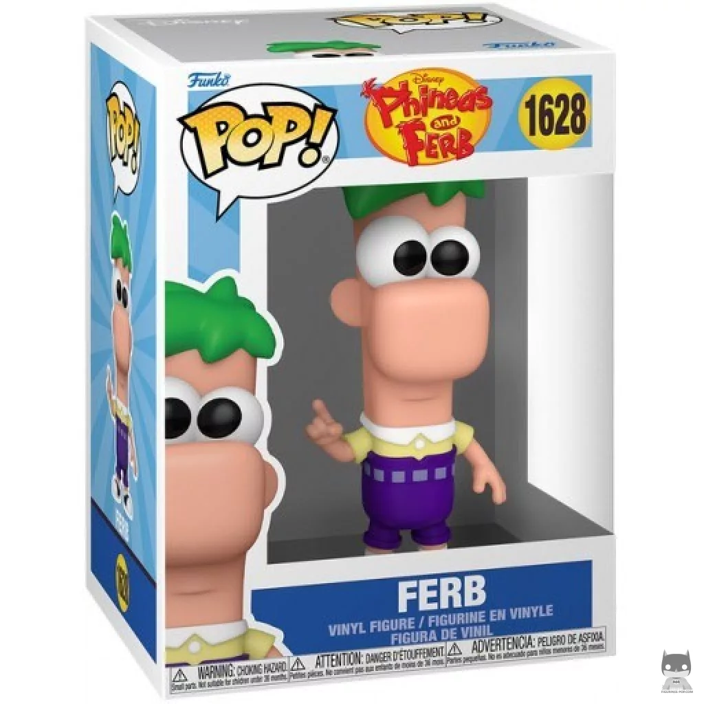 Ferb Funko Pop! figure in its box