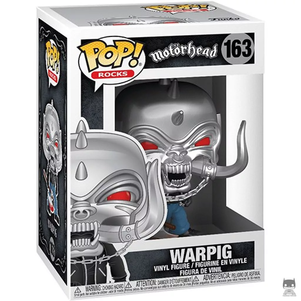 Warpig (Metallic) Funko Pop! figure in its box