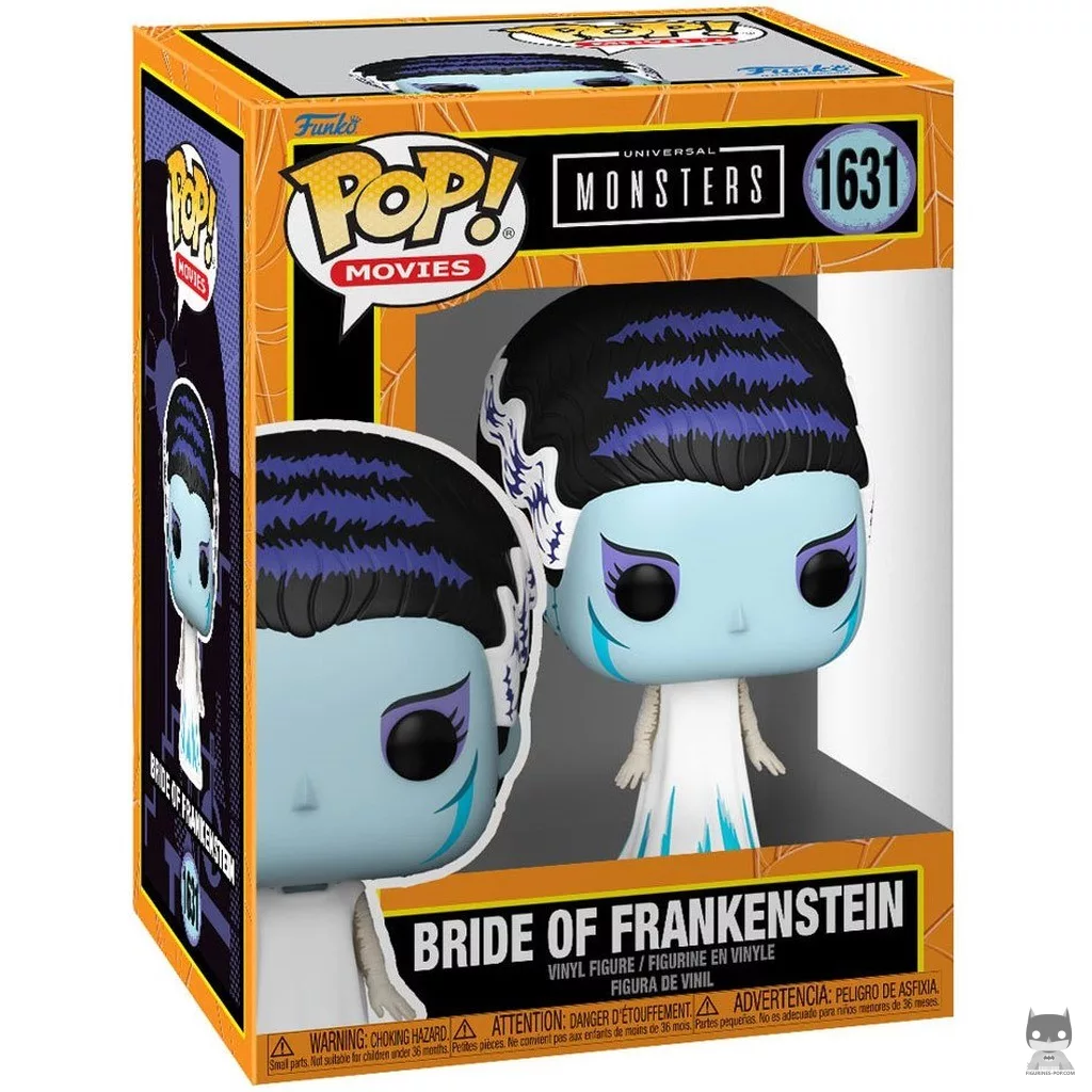 Bride of Frankenstein Funko Pop! figure in its box