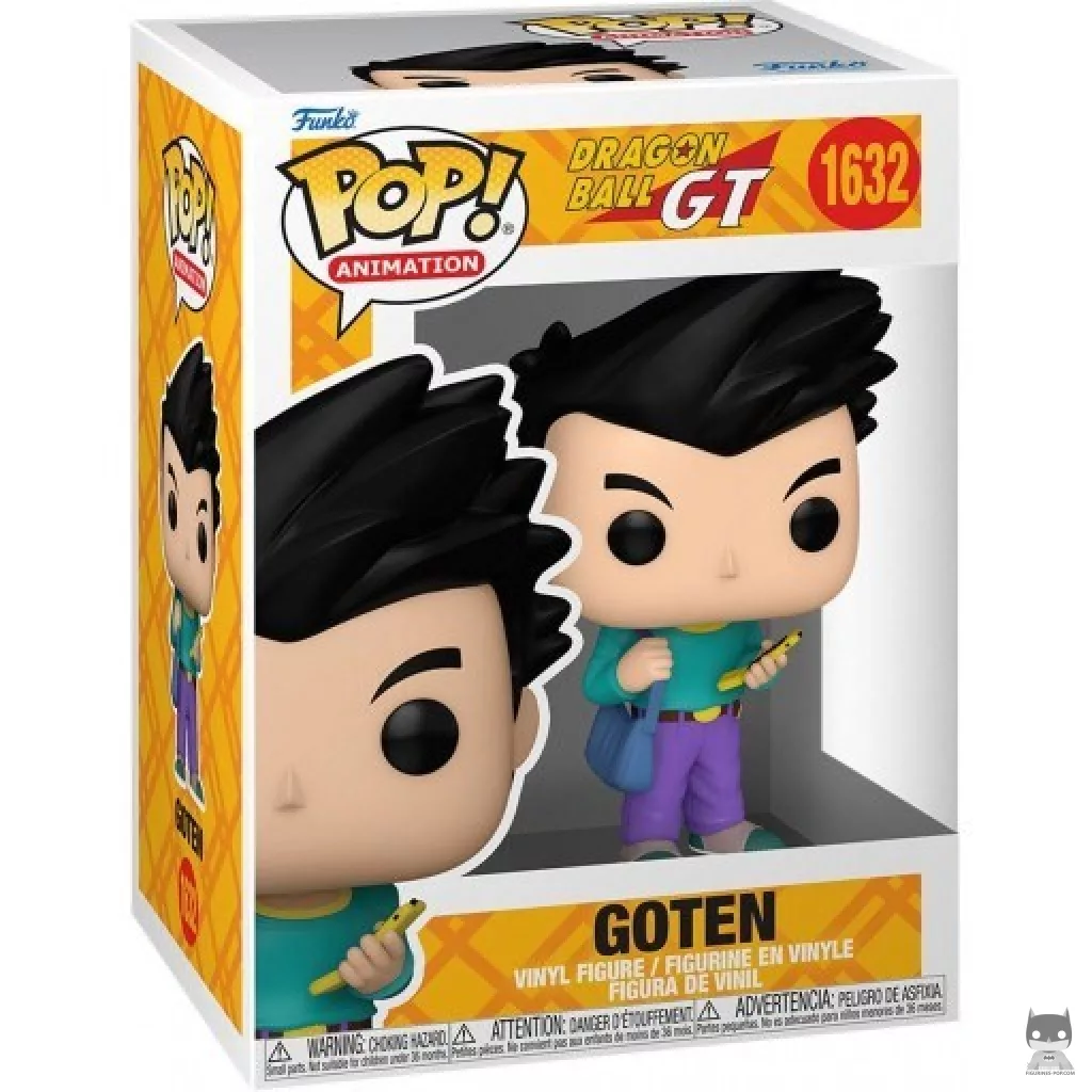 Goten Funko Pop! figure in its box