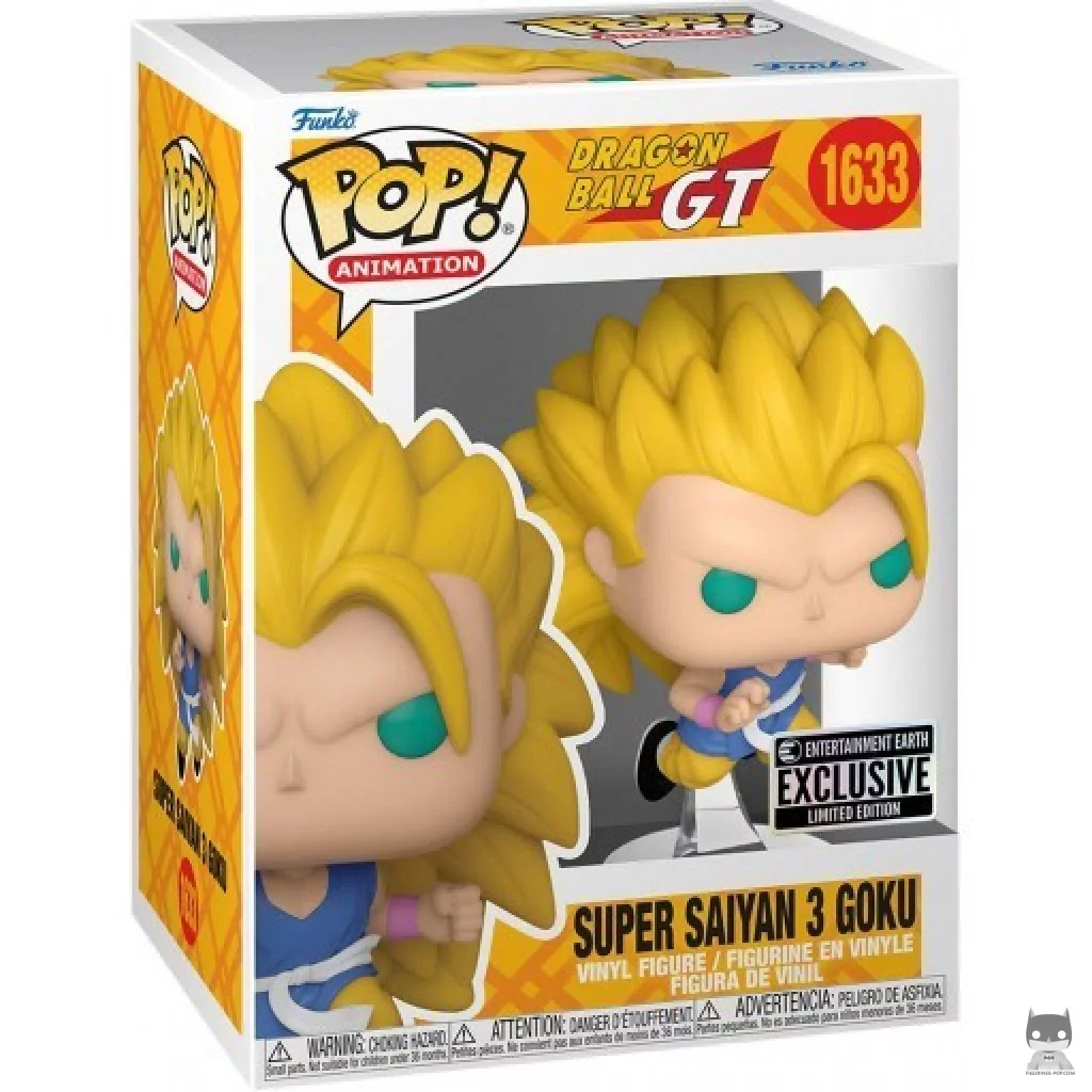 Super Saiyan 3 Goku Funko Pop! figure in its box