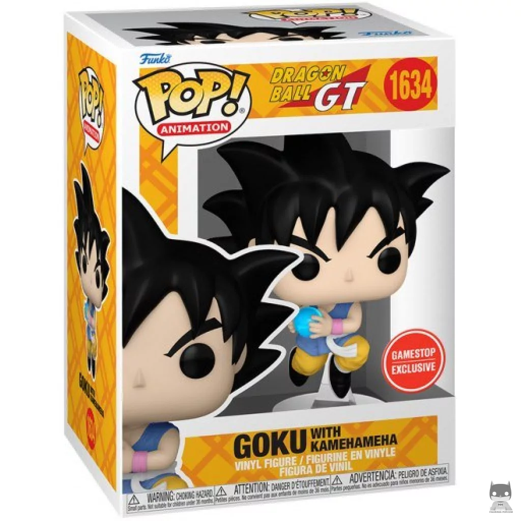 Goku with Kamehameha Funko Pop! figure in its box