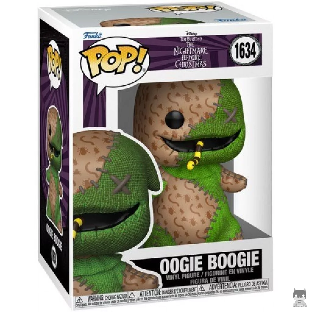 Oogie Boogie Funko Pop! figure in its box