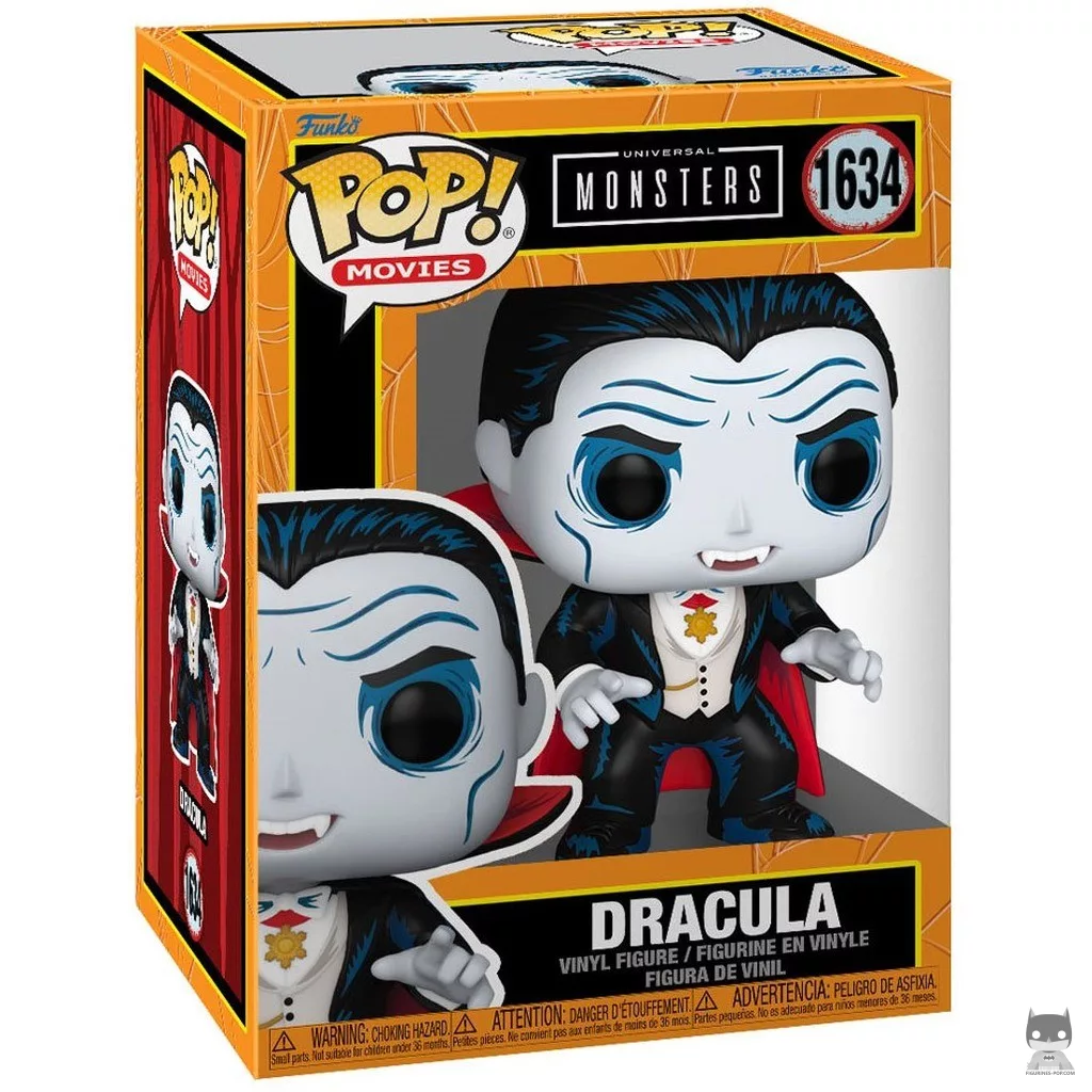 Dracula Funko Pop! figure in its box