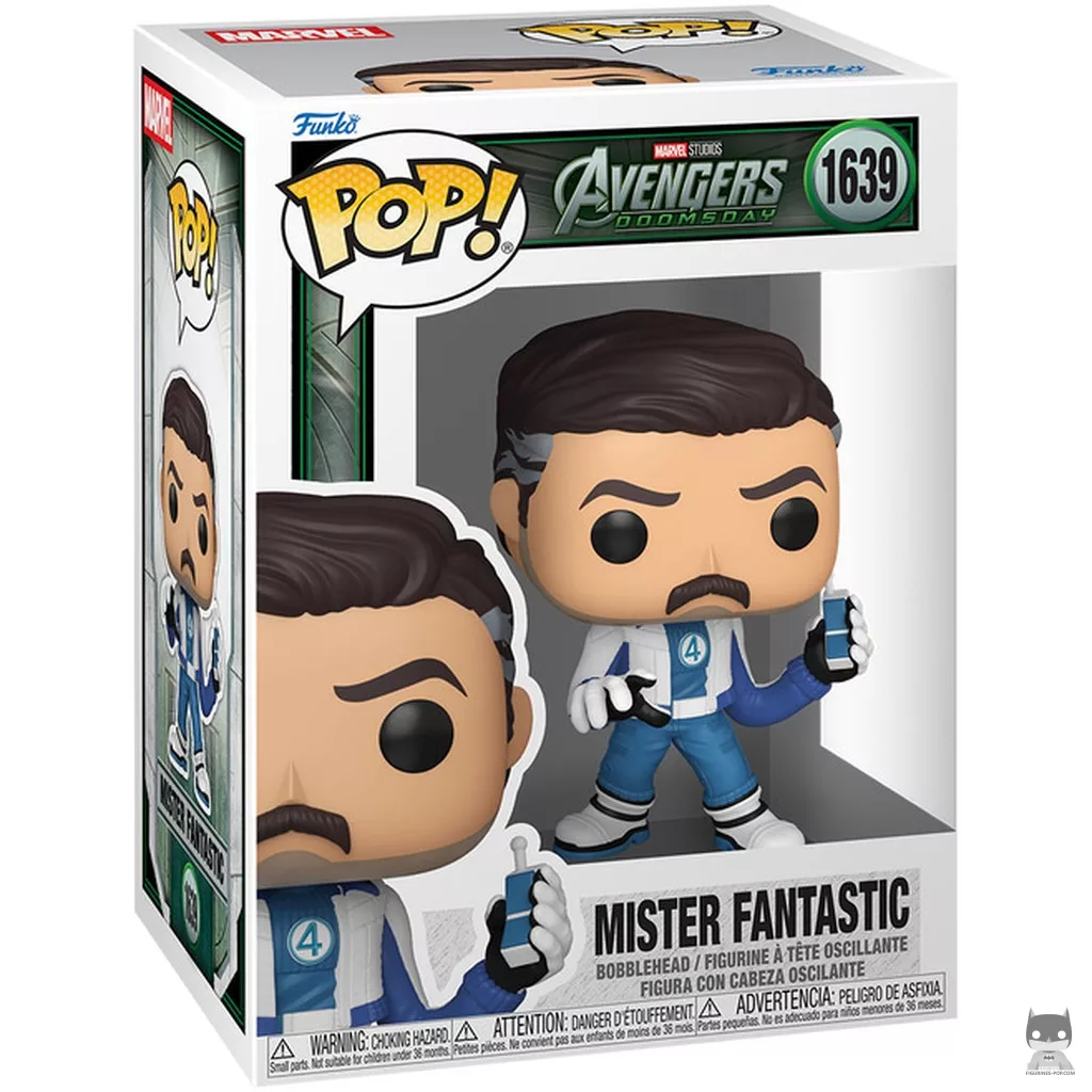 Mister Fantastic Funko Pop! figure in its box