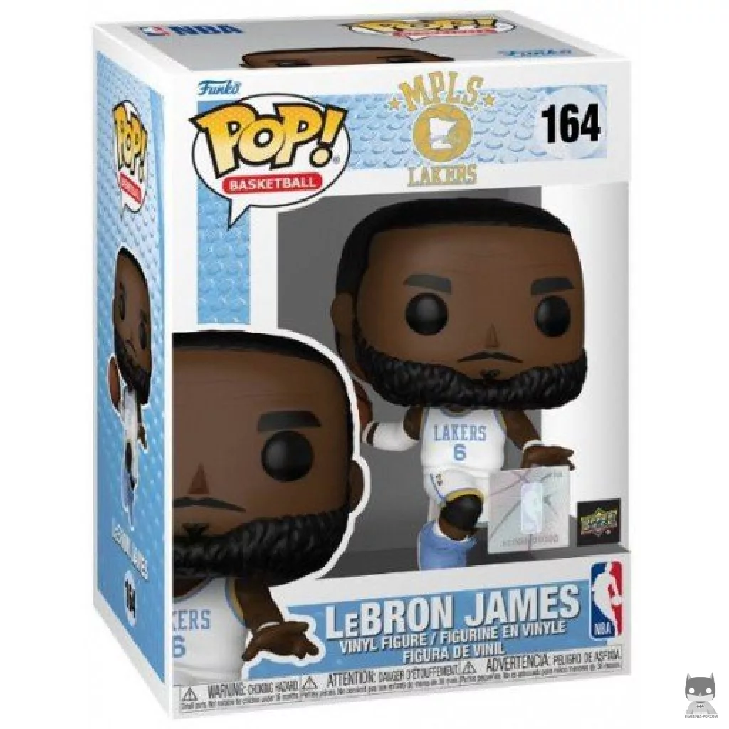 Lebron James Funko Pop! figure in its box