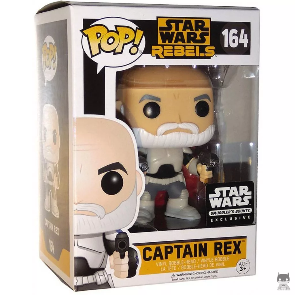 Captain Rex Funko Pop! figure in its box