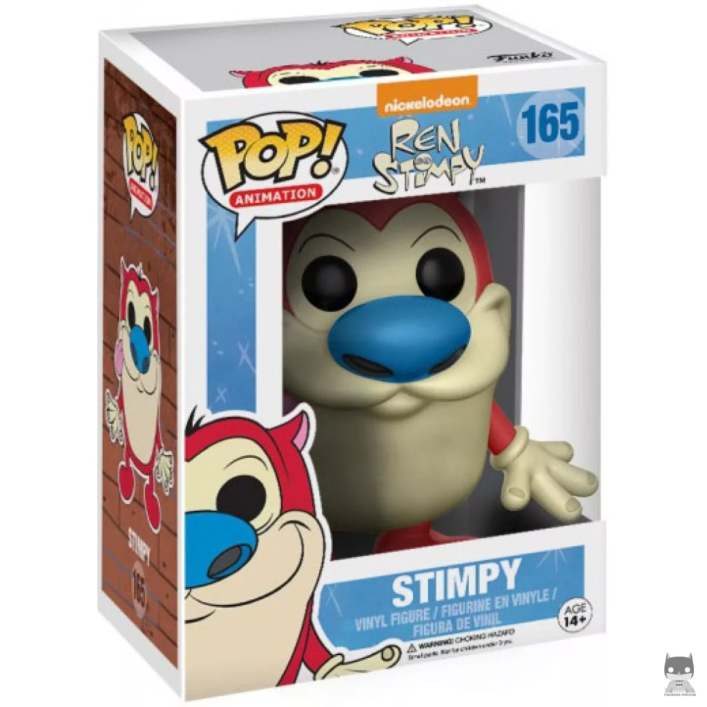 Stimpy (Chase) Funko Pop! figure in its box