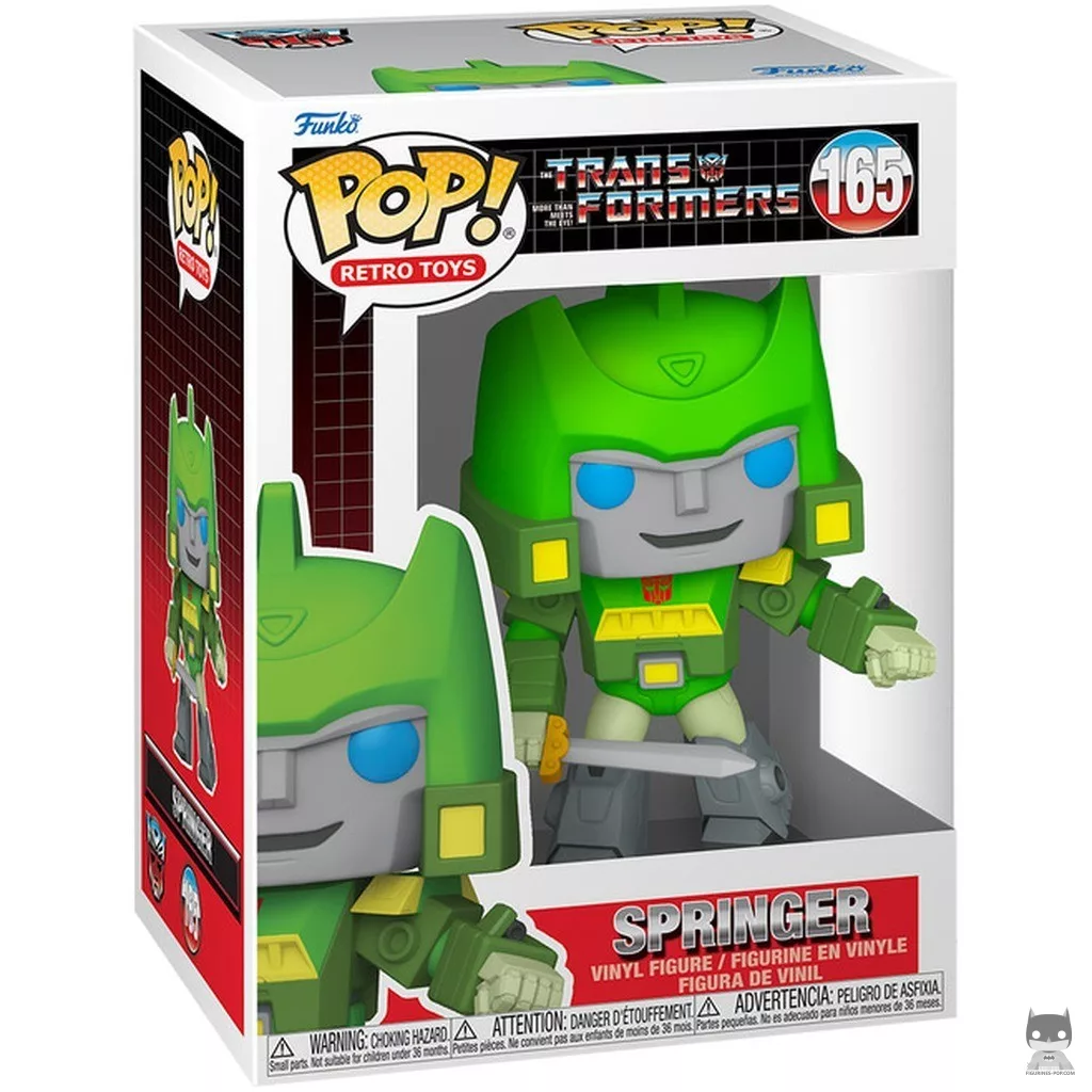 Springer Funko Pop! figure in its box
