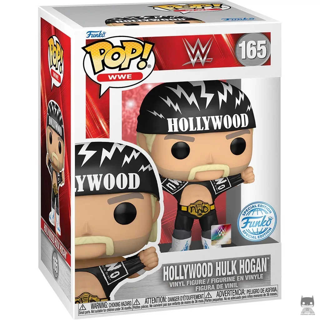 Hollywood Hulk Hogan Funko Pop! figure in its box