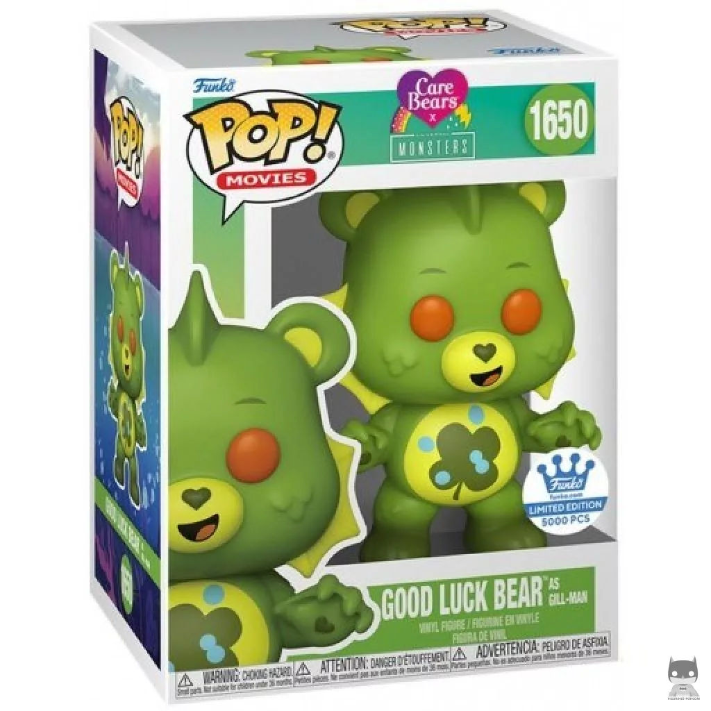 Good Luck Bear as Gill-Man Funko Pop! figure in its box