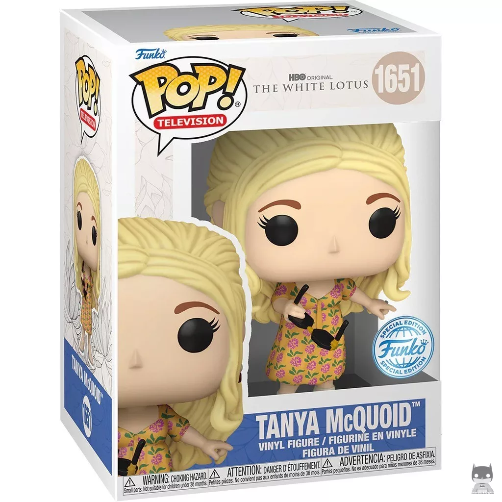 Tanya McQuoid Funko Pop! figure in its box