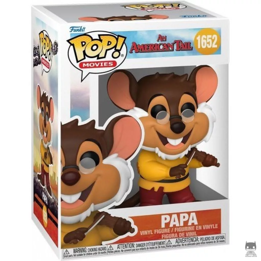 Papa Funko Pop! figure in its box