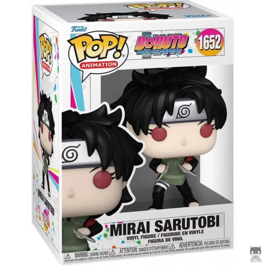 Mirai Sarutobi Funko Pop! figure in its box