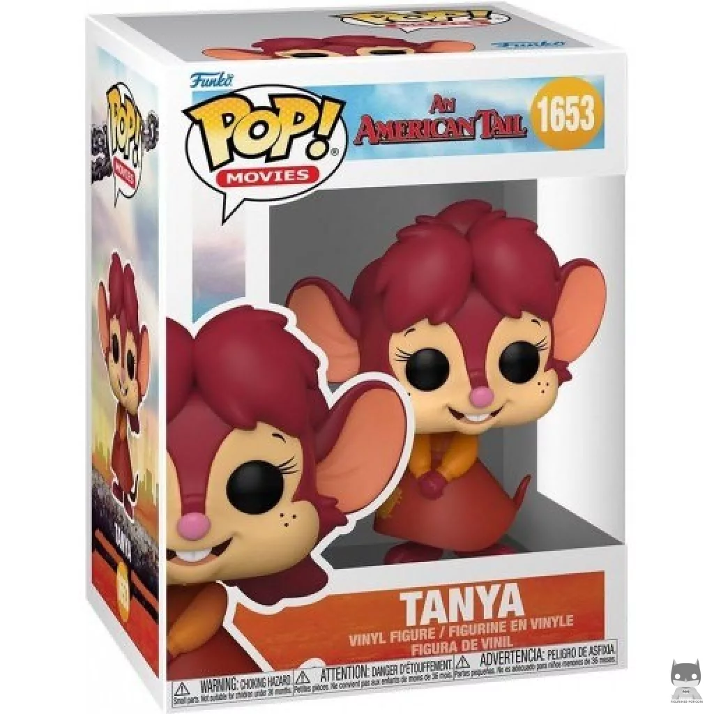 Tanya Funko Pop! figure in its box