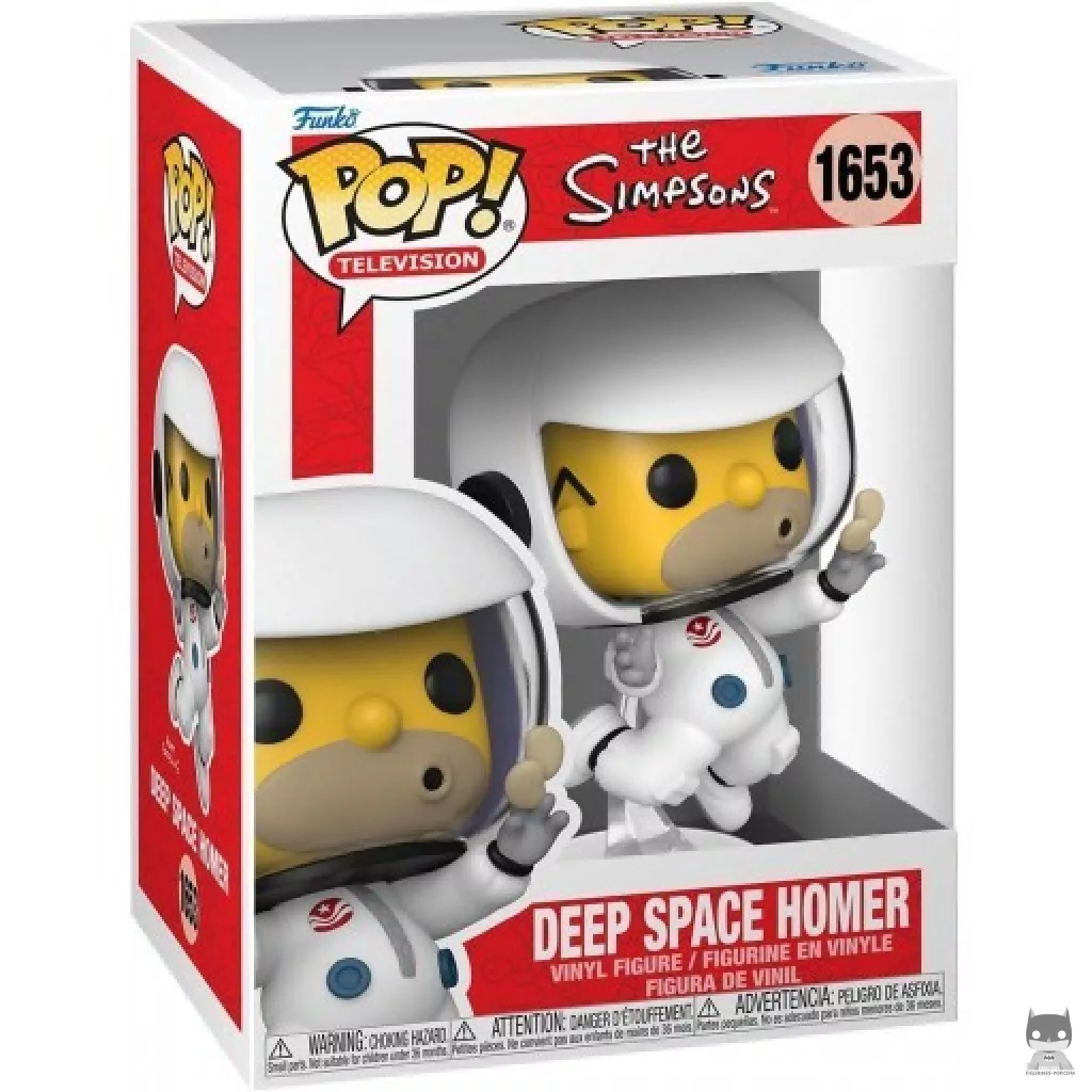 Deep Space Homer Funko Pop! figure in its box