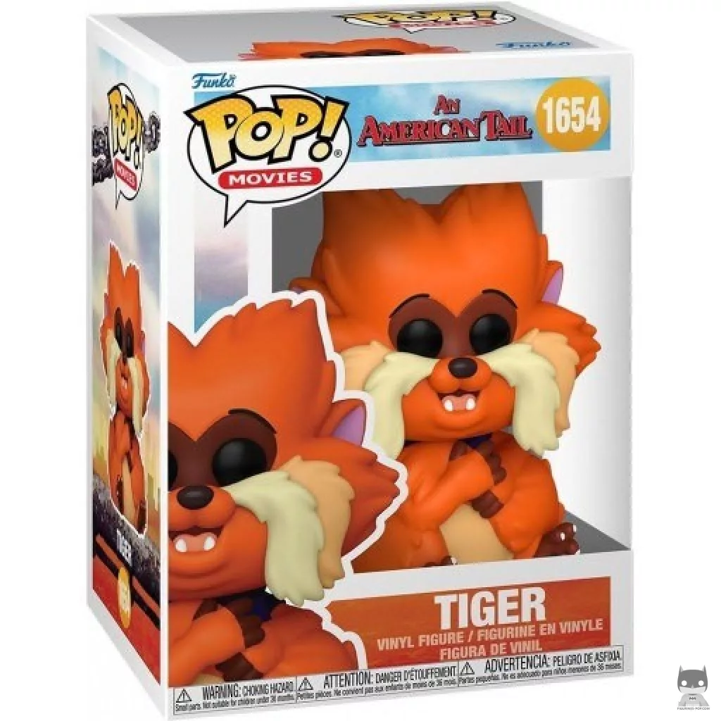 Tiger Funko Pop! figure in its box