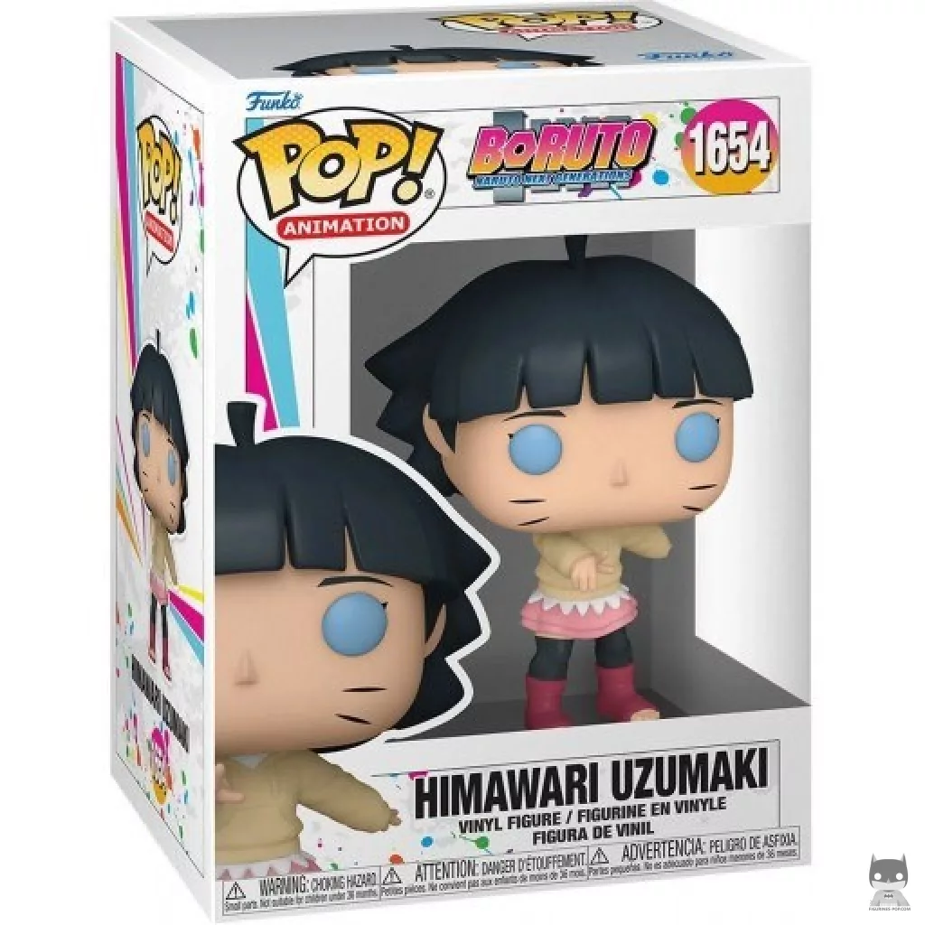 Himawari Uzumaki Funko Pop! figure in its box