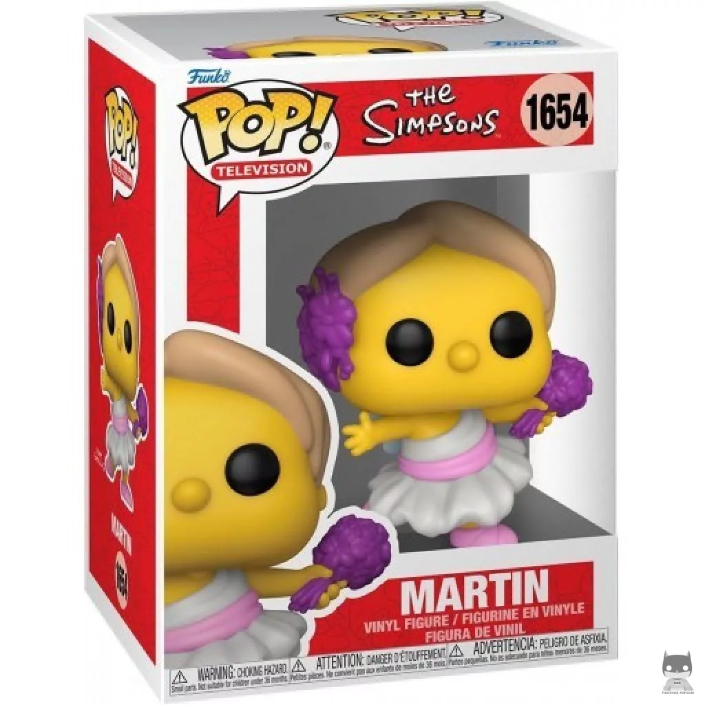 Martin as Calliope Funko Pop! figure in its box
