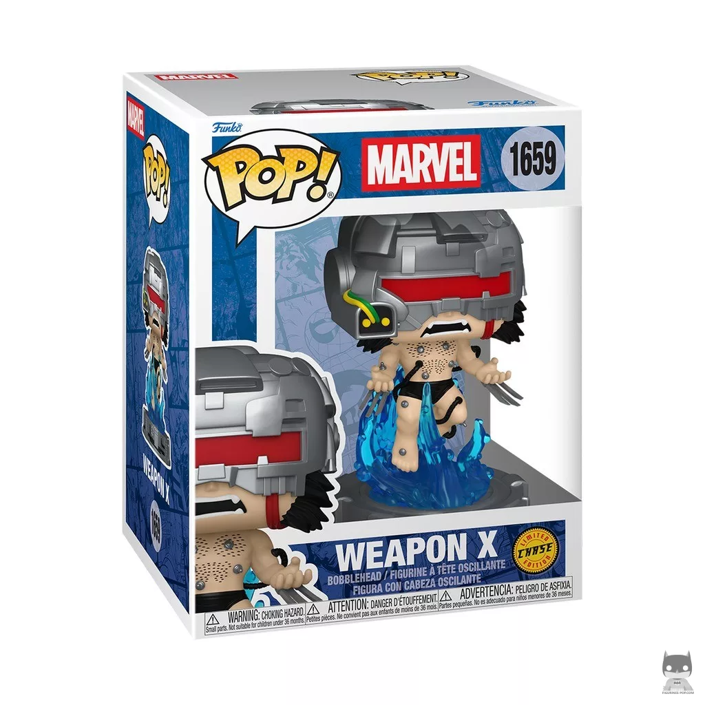 Weapon X (Weapon X Program) (Chase) Funko Pop! figure in its box