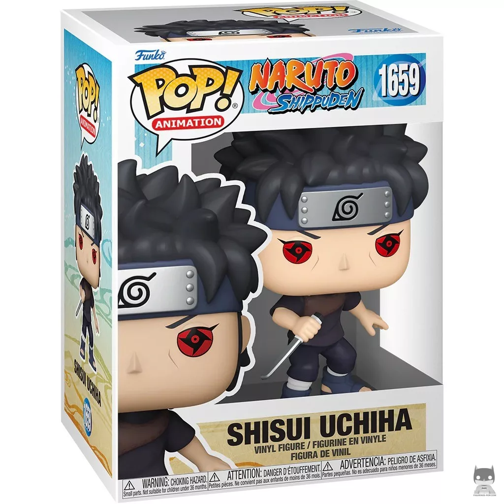 Shisui Uchiha Funko Pop! figure in its box
