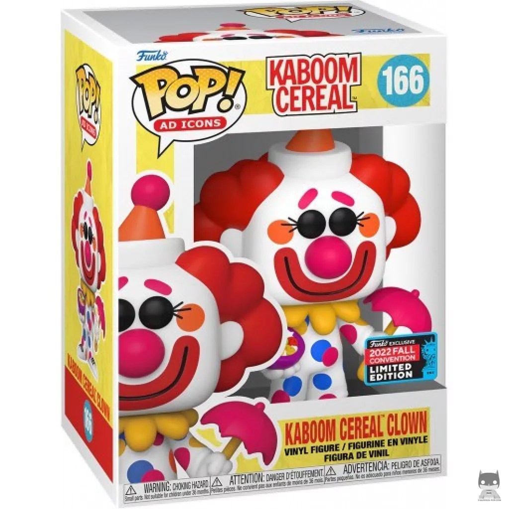Kaboom Cereal Clown Funko Pop! figure in its box