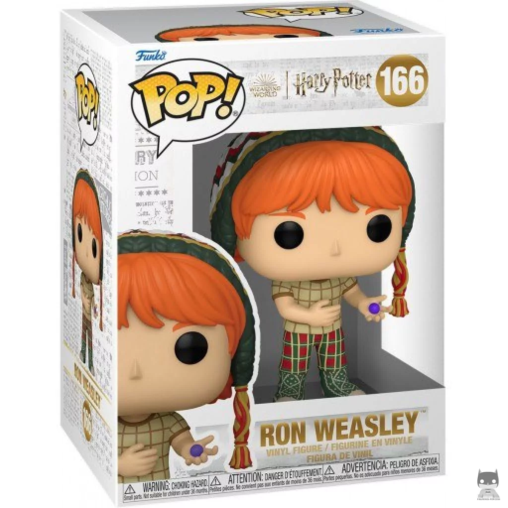 Ron Weasley with Candy Funko Pop! figure in its box