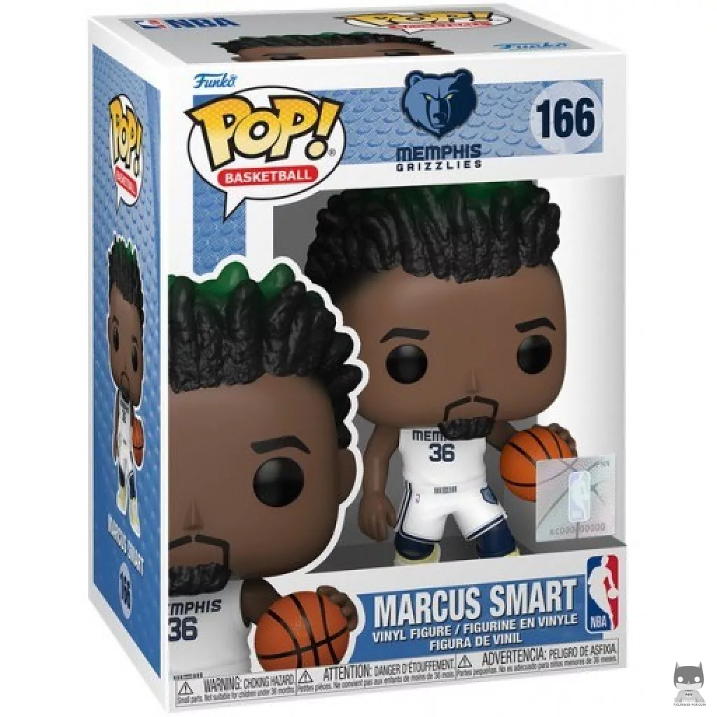 Marcus Smart Funko Pop! figure in its box