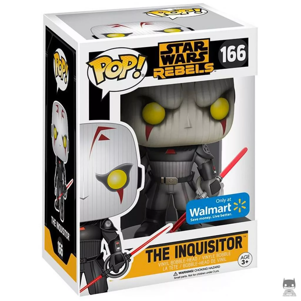 The Inquisitor Funko Pop! figure in its box