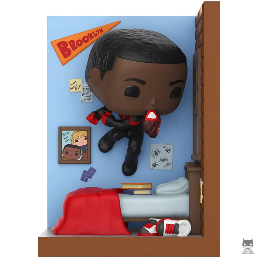 Miles Morales in Bedroom Funko Pop! figure (Marvel Comics)