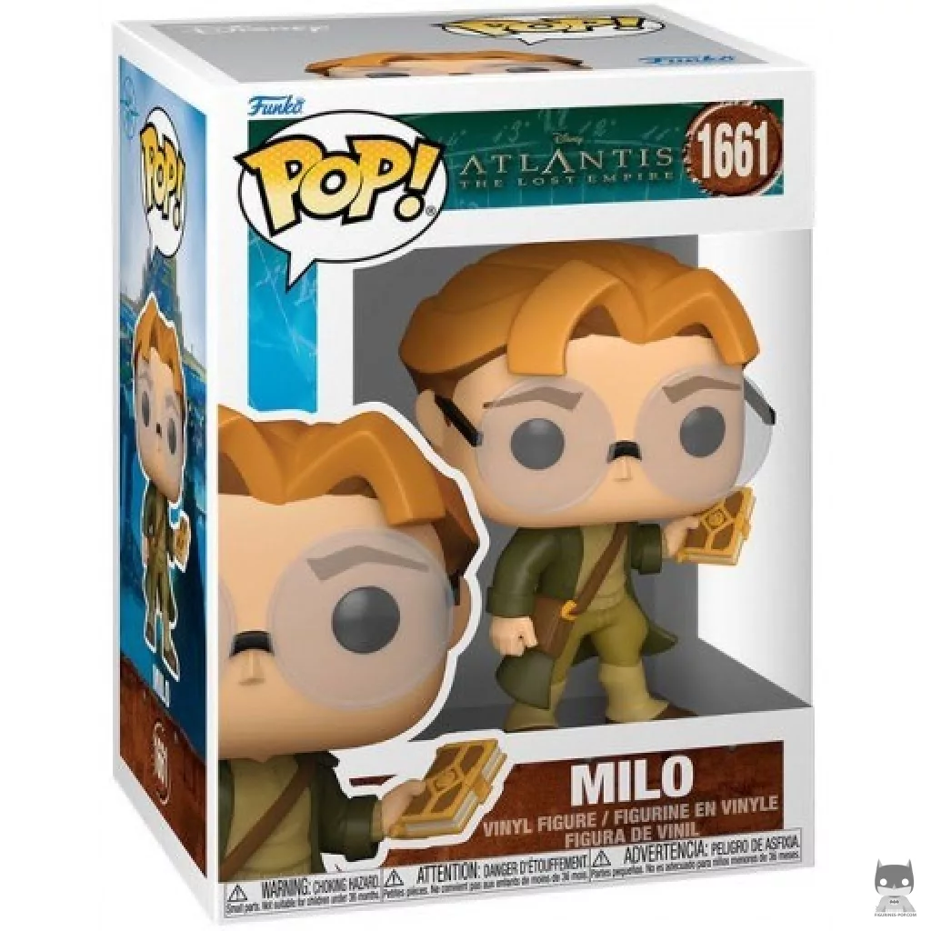 Milo Funko Pop! figure in its box
