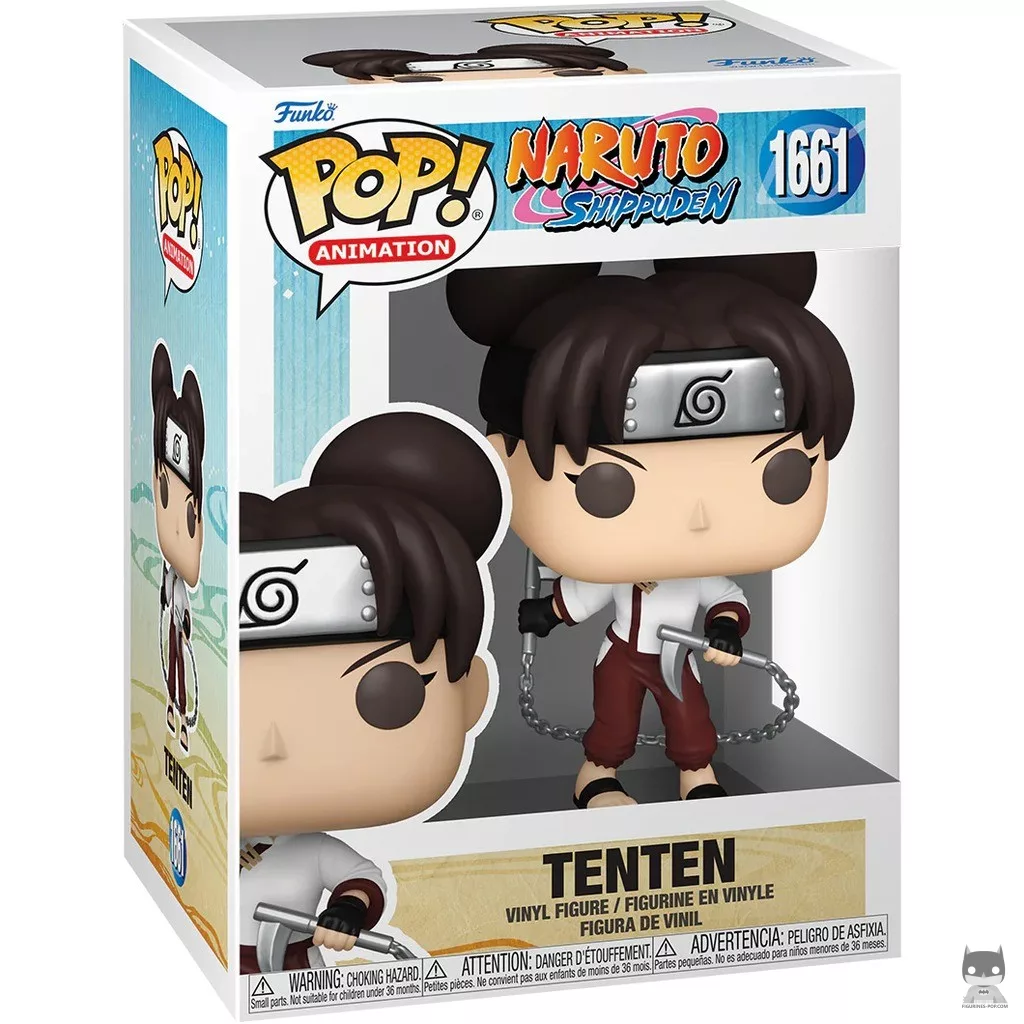 Tenten Funko Pop! figure in its box