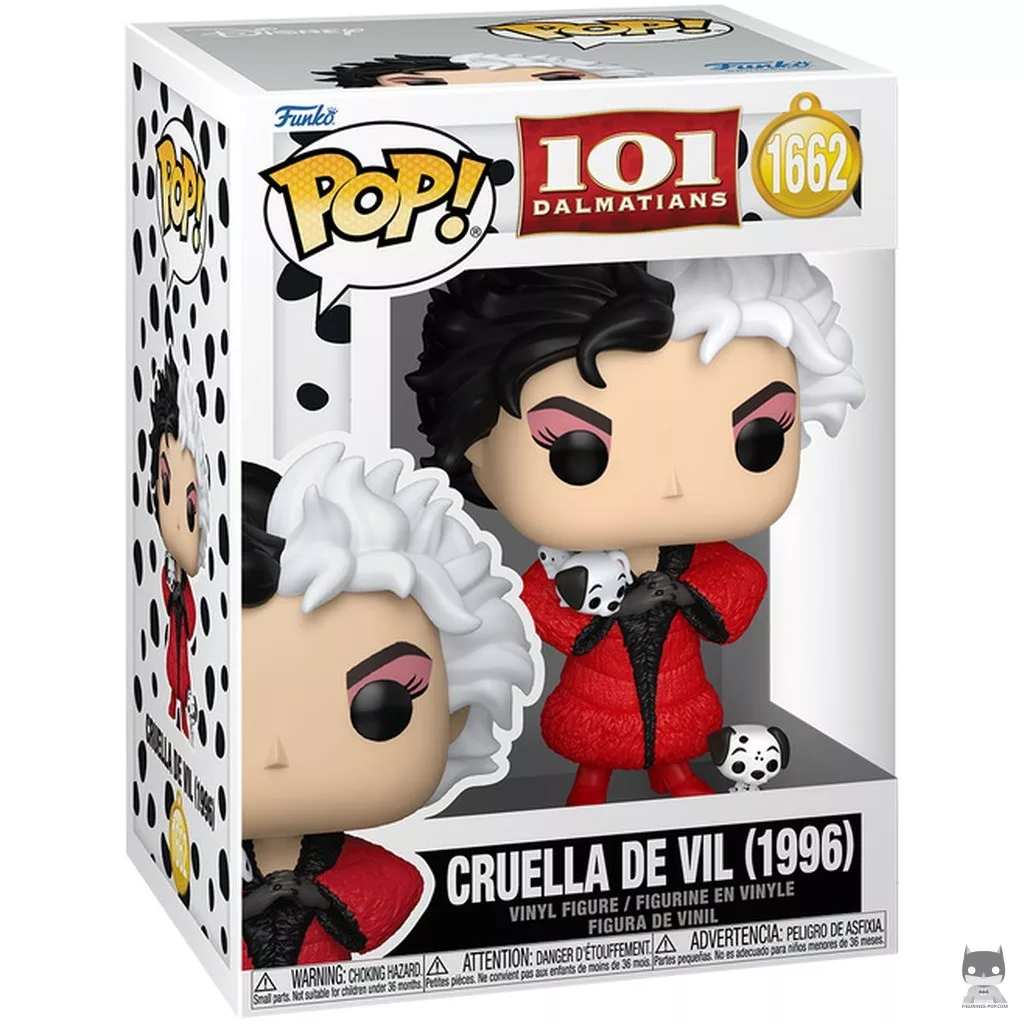 Cruella De Vil (1996) Funko Pop! figure in its box