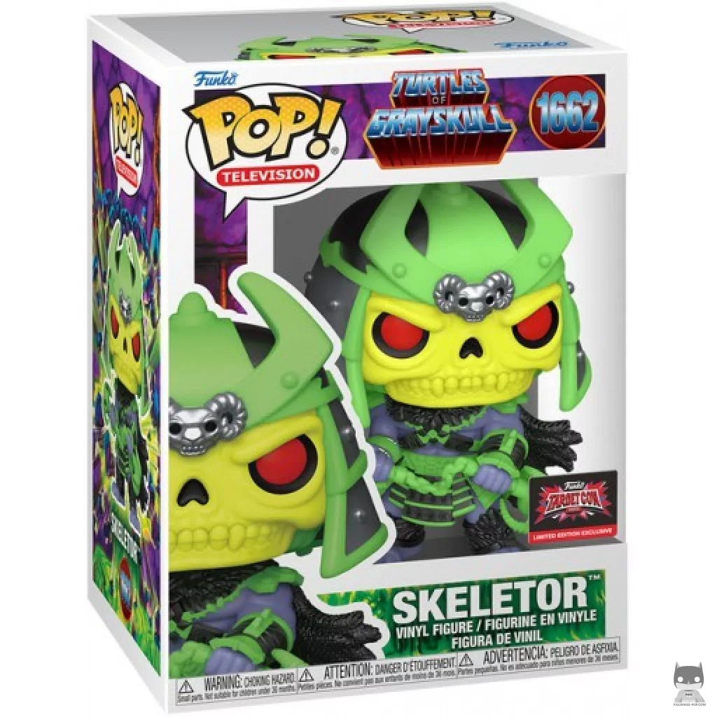 Skeletor (Teenage Mutant Ninja Turtles) Funko Pop! figure in its box