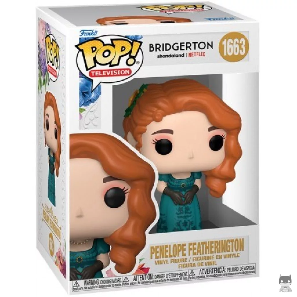 Penelope Featherington Funko Pop! figure in its box