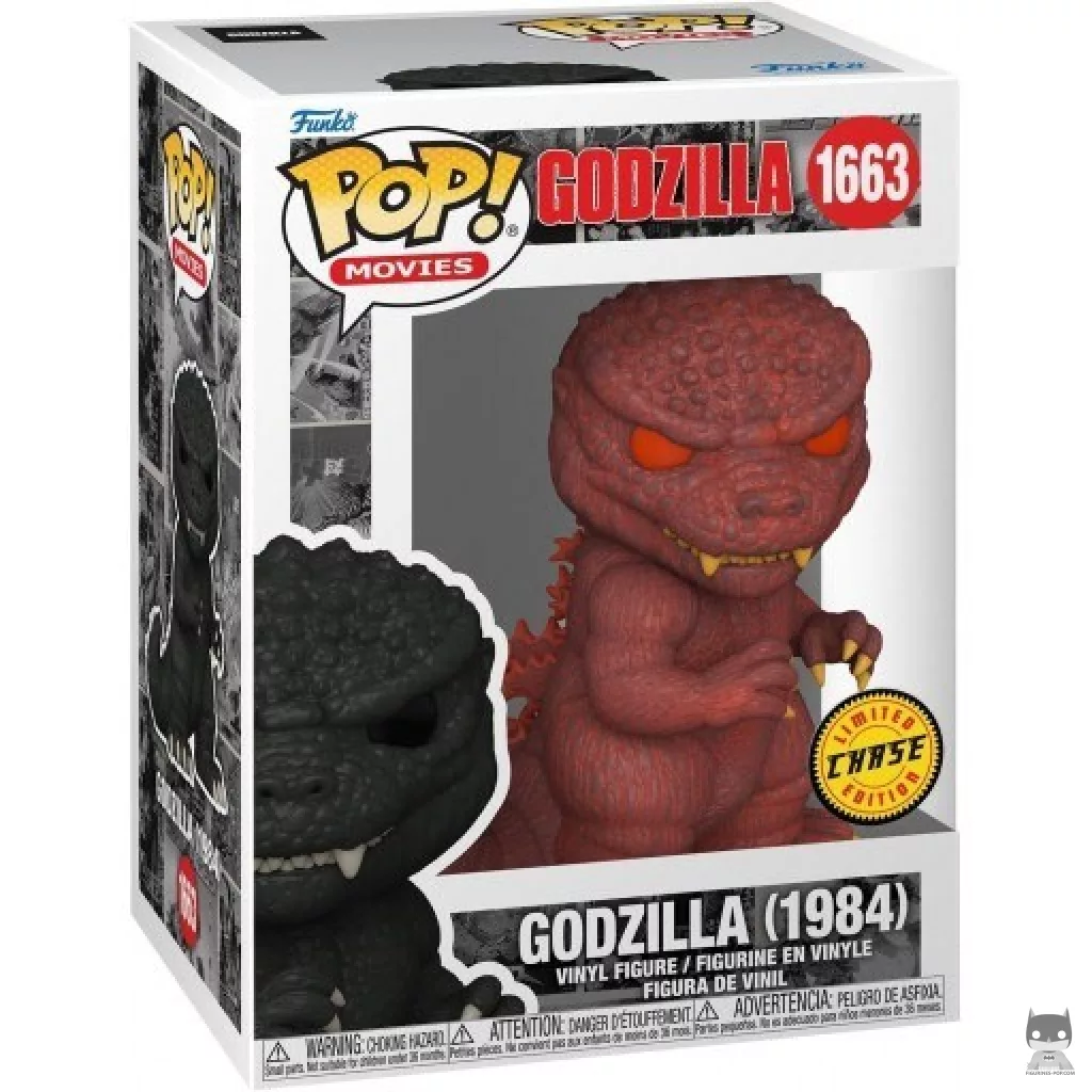 Godzilla (1984) (Chase) Funko Pop! figure in its box