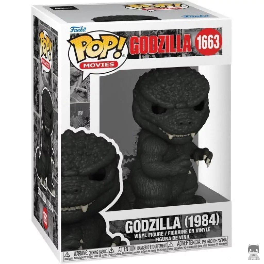 Godzilla (1984) Funko Pop! figure in its box