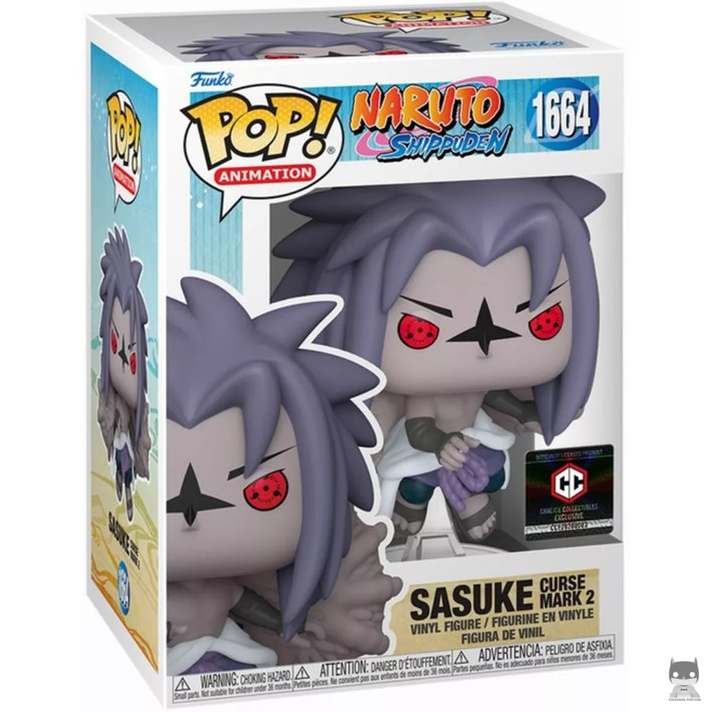 Sasuke (Curse Mark 2) Funko Pop! figure in its box