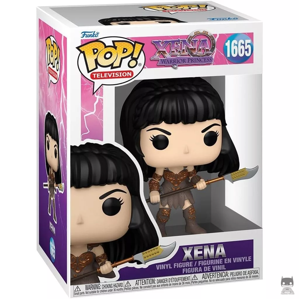 Xena Funko Pop! figure in its box