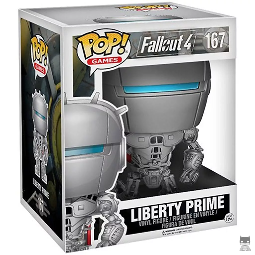 Liberty Prime (Supersized) Funko Pop! figure in its box