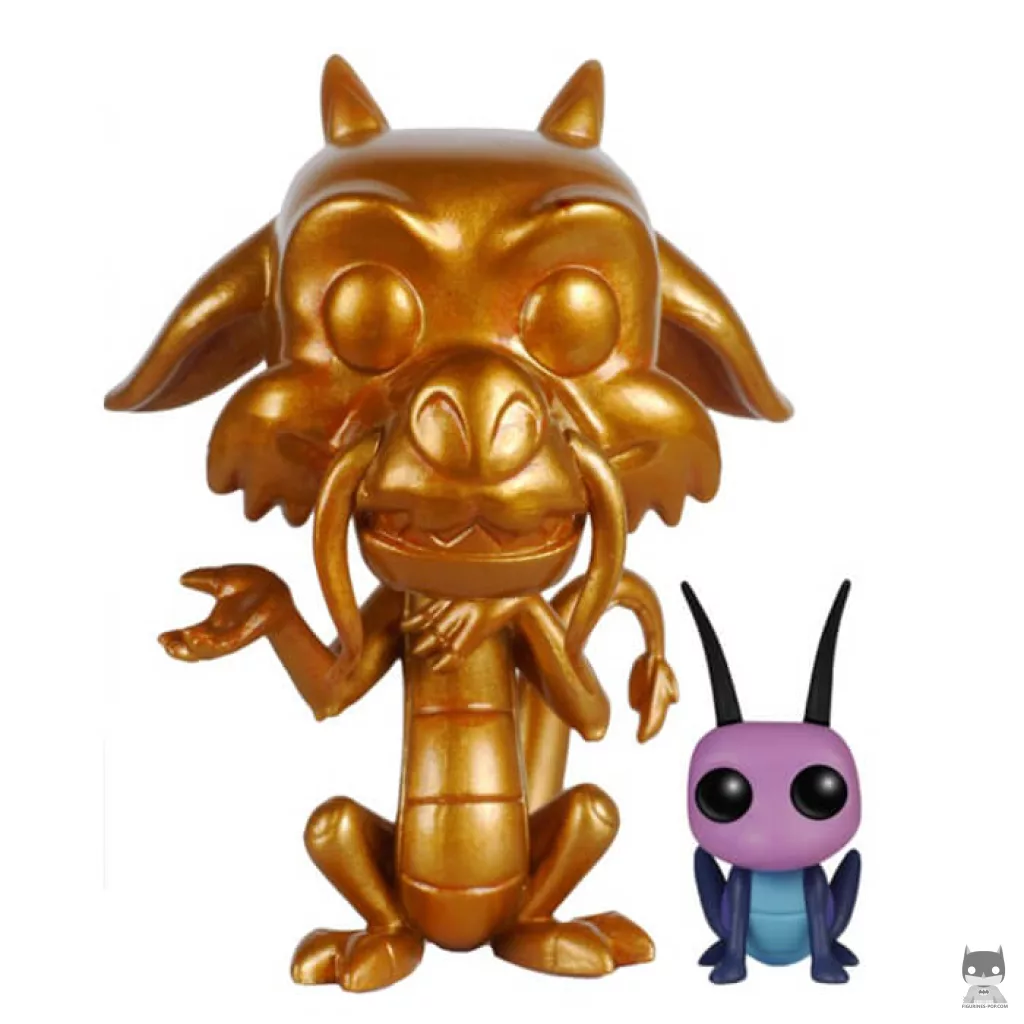 Mushu (with Cricket) (Metallic) Funko Pop! figure (Mulan)