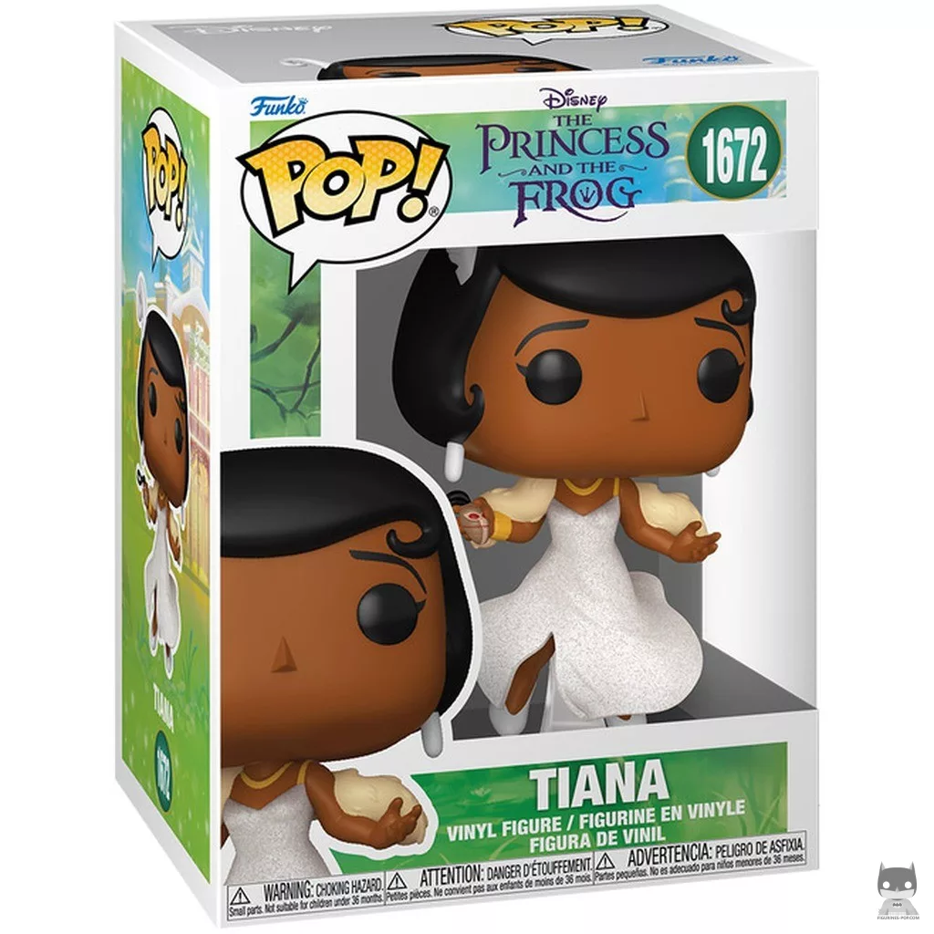 Tiana Funko Pop! figure in its box