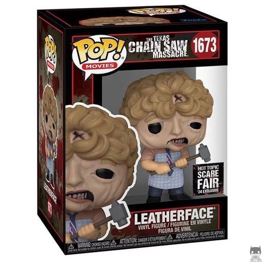 Leatherface Funko Pop! figure in its box