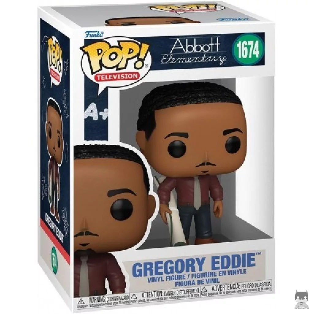 Gregory Eddie Funko Pop! figure in its box
