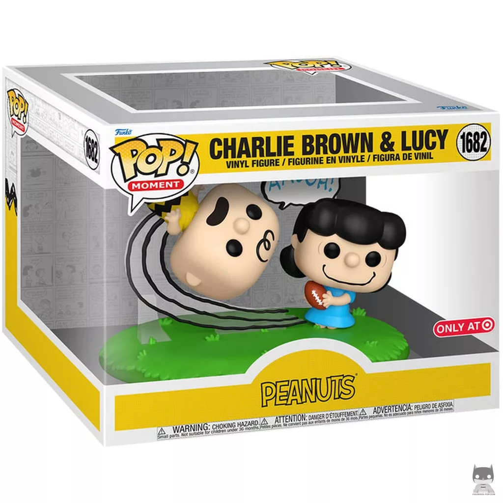 Charlie Brown & Lucy (Movie Moment) Funko Pop! figure in its box
