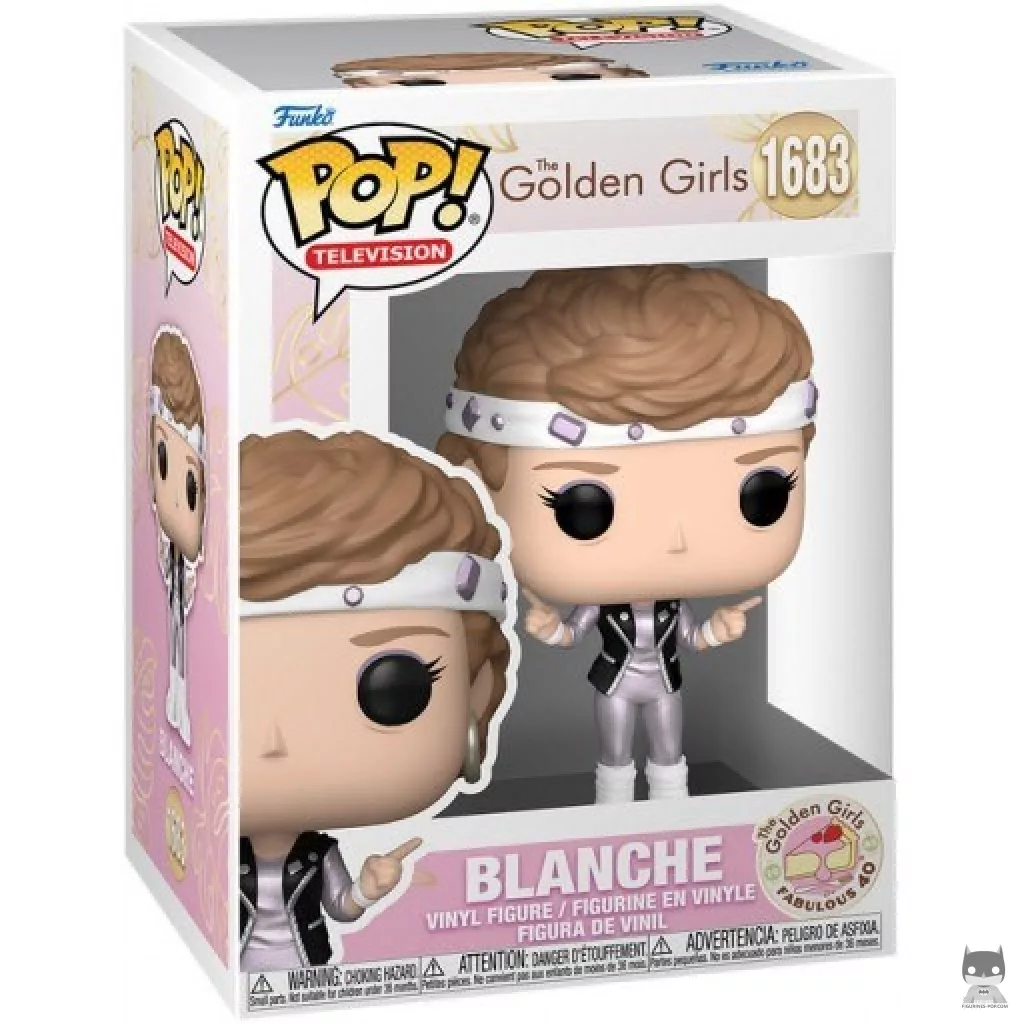 Blanche in Gym Outfit (Fabulous 40) Funko Pop! figure in its box